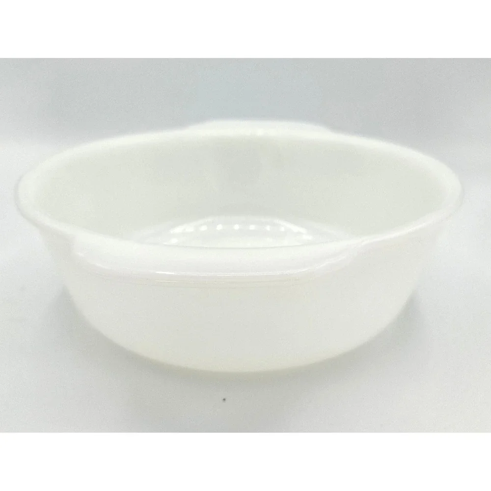 Vintage‎ Fire-King Peach Luster 1.5 Qt Casserole/Serving Bowl